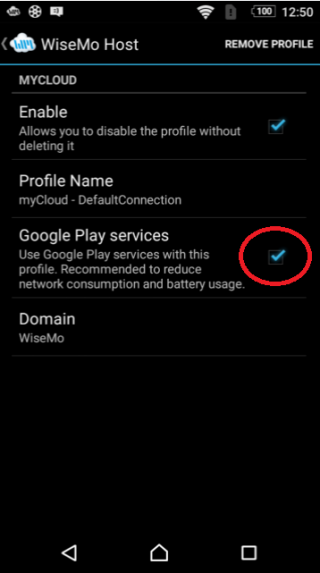 Android Host Is Online But Connection Not Possible WiseMo
